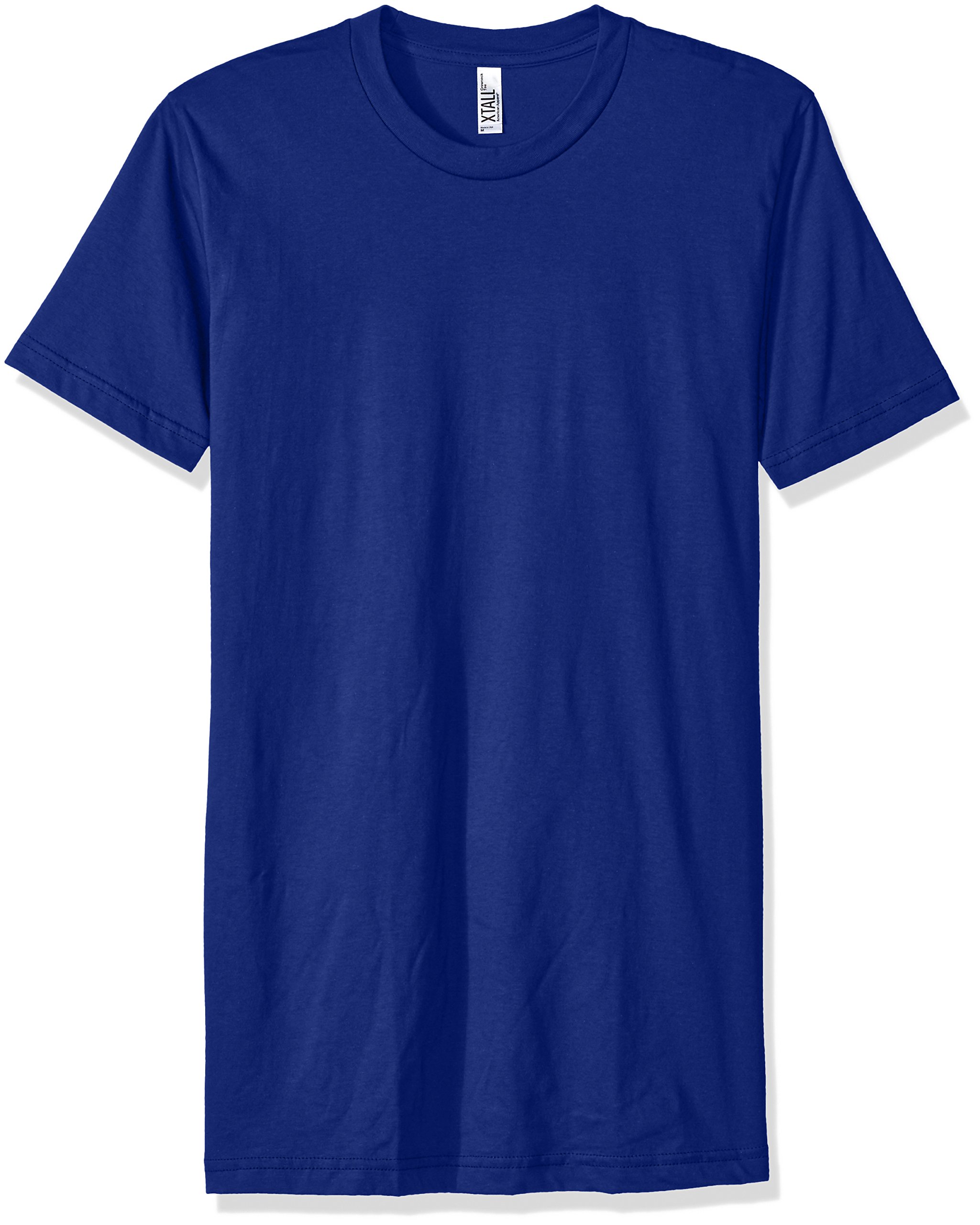 American Apparel Men's Premium Cotton Jersey Short Sleeve Tall T-Shirt - Comfortable Casual Wear for Everyday & Workout