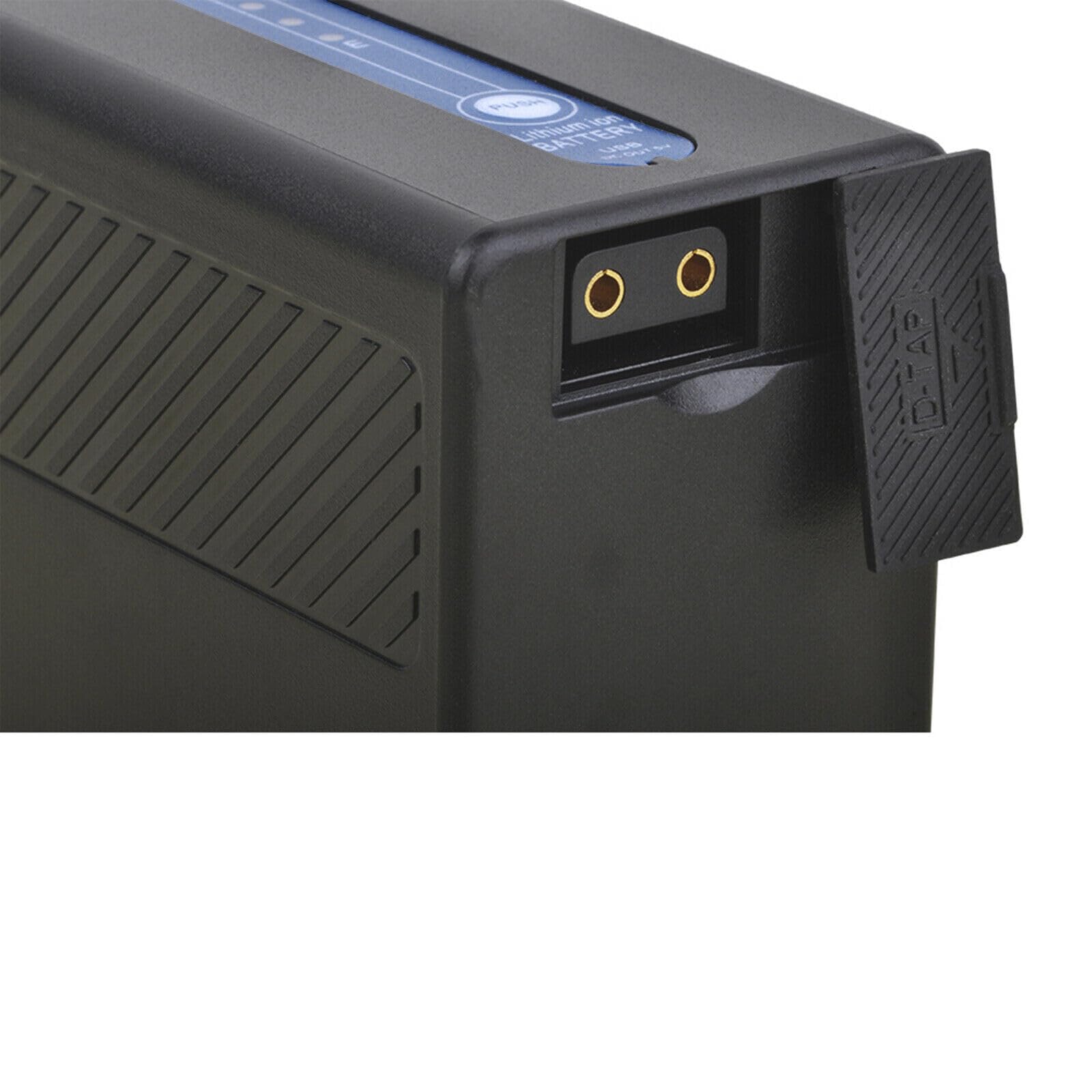 Kastar BP-A68 Battery & Dual D-Tap Fast Charger for Canon C500 EF Mount 4K Cinema Camera | Compatible with EOS C500 PL 4K, C500 Mark II 6K Full-Frame Cameras | Professional Video Shooting & On-Location Power Solution