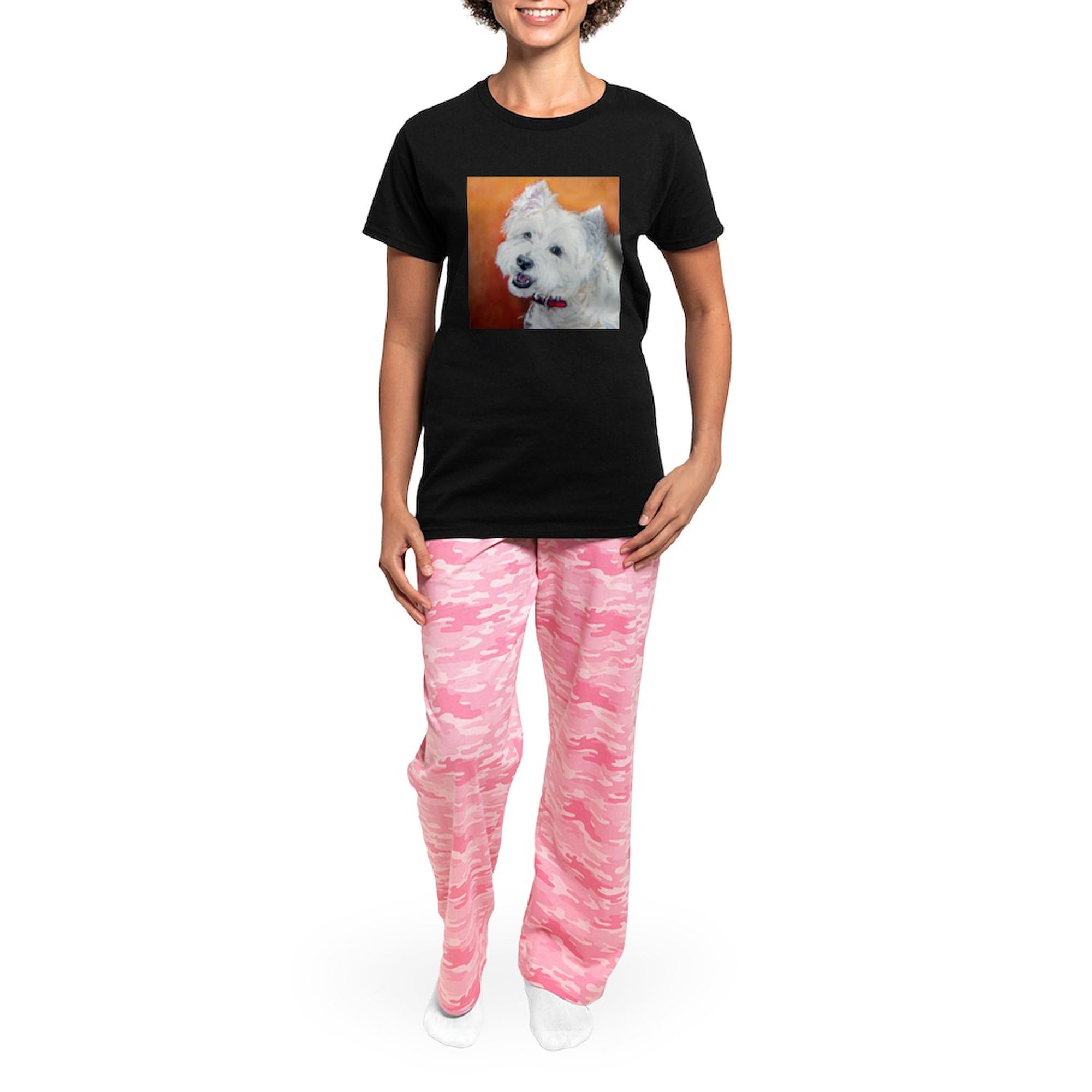 Booker's Westie Stuff! Women's Dark Novelty Pajamas - Cozy Sleepwear for Relaxing at Home & Lounging