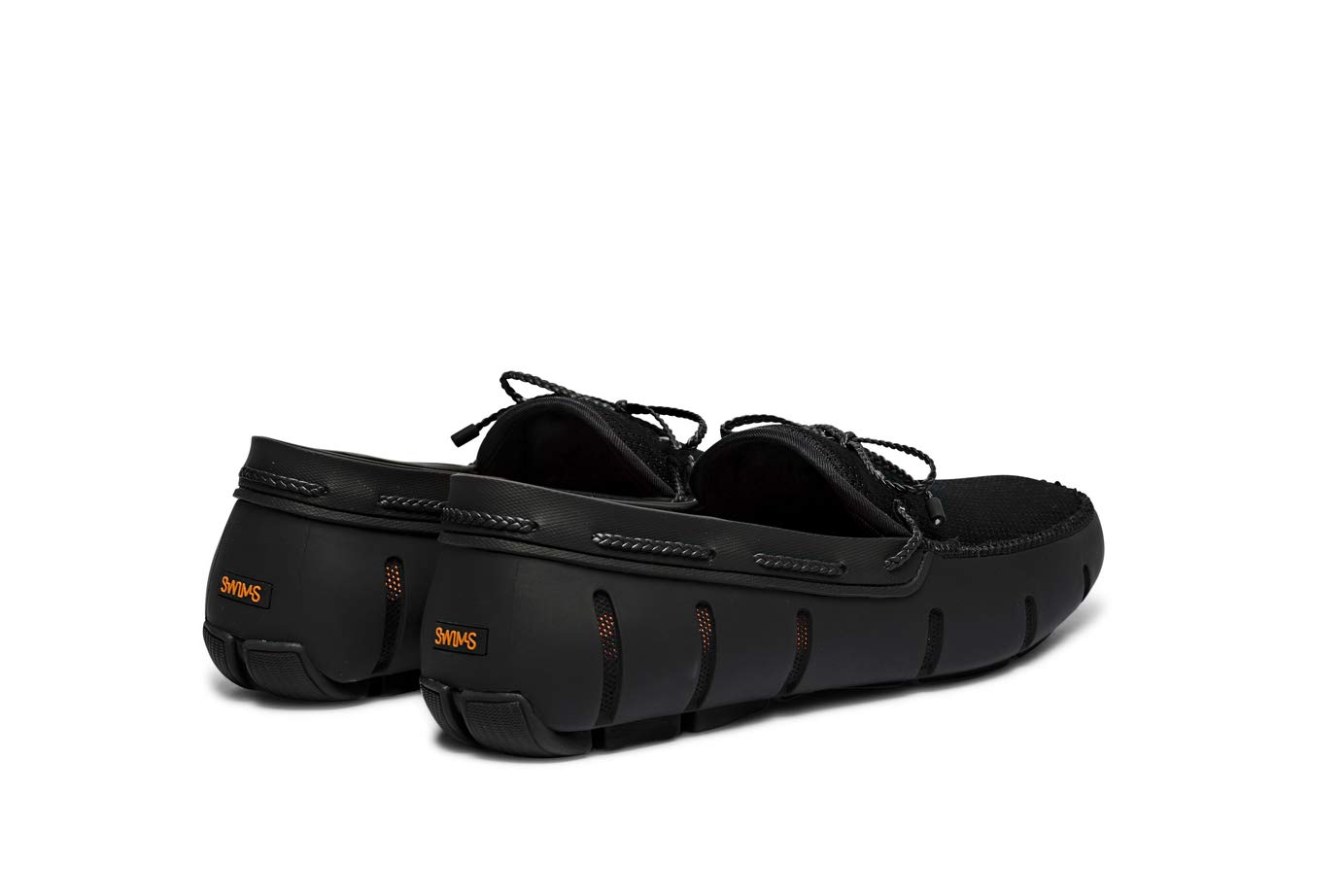 SWIMS Men's Braided Lace Loafers - Casual Slip-On Boat Shoes for Men | Comfortable Beach Shoes for Summer, Walking & Vacation Outfits
