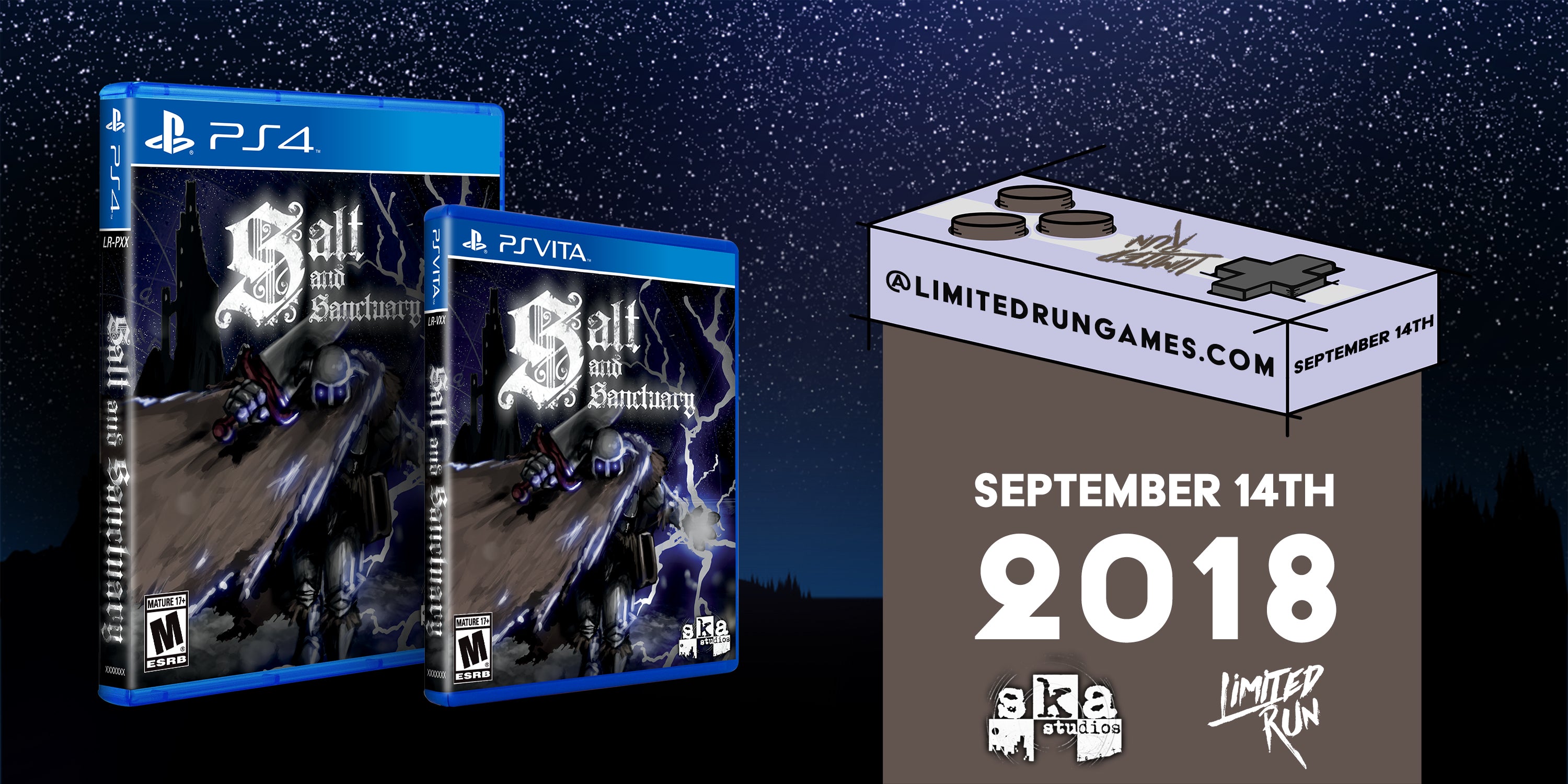 Limited Edition Salt & Sanctuary PS Vita Game - Collector's Item for Gamers - Perfect for Retro Gaming & Vita Enthusiasts