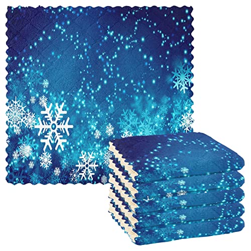 Blue Snowflakes
