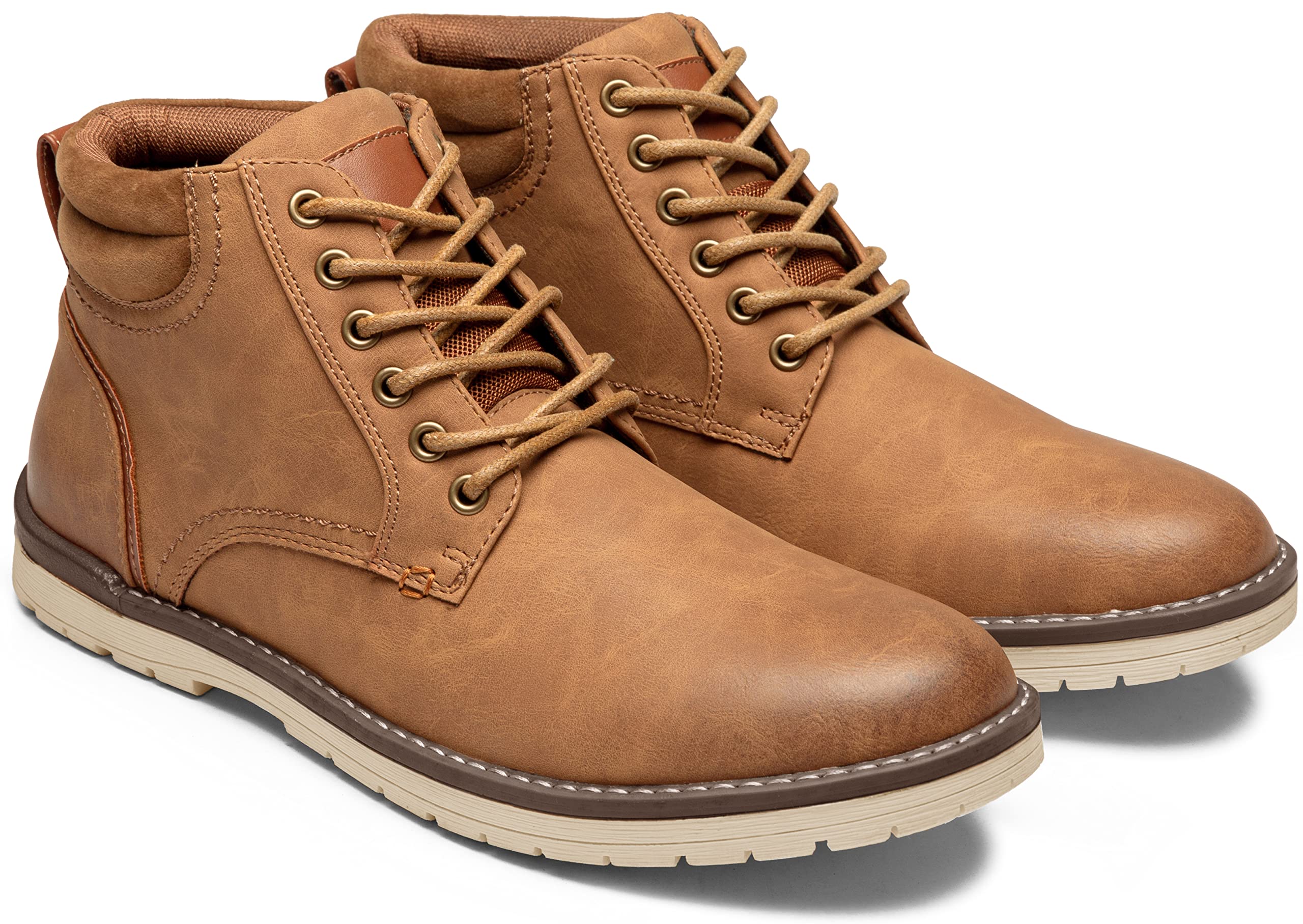 Vostey Men's Hiking Boots - Waterproof Outdoor Boots for Men, Comfortable & Durable Casual Boots - Perfect for Hiking, Camping, and Everyday Wear
