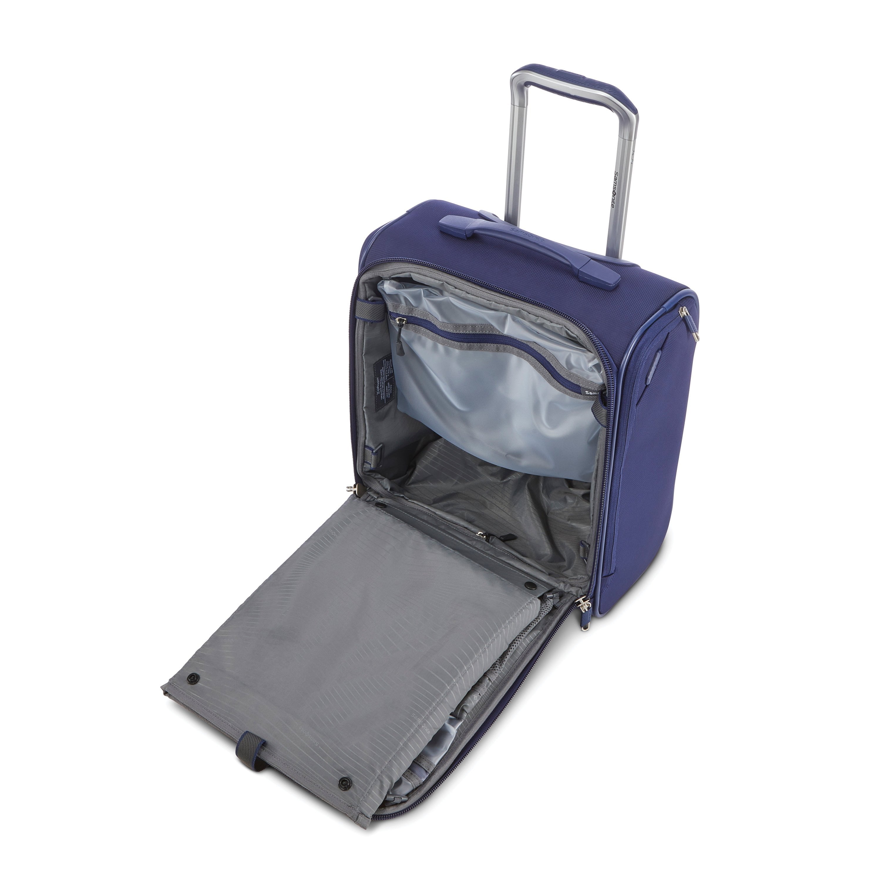Samsonite Ascentra 2 Wheel Compact Underseat Carry-On Luggage - Perfect for Air Travel & Business Trips