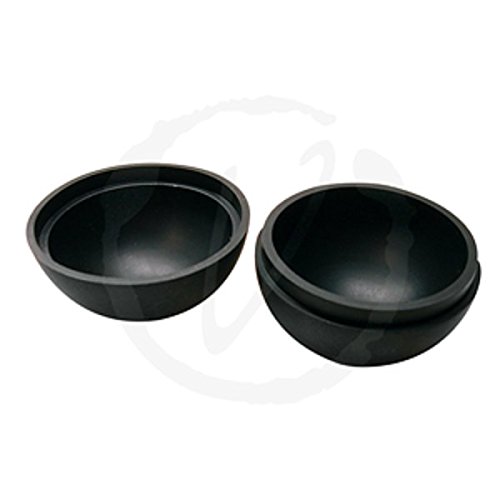 Vinotemp 2-Pack Silicone Ice Ball Maker Set - Large & Small Ice Sphere Molds for Whiskey, Cocktails & Chilling Drinks - Perfect for Home Bars, Parties & Gifts