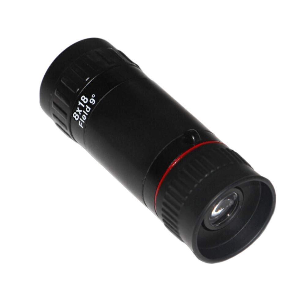 8X18 High Power Monocular Telescope - BAK4 HD Optics, Night Vision & Portable Travel Scope for Bird Watching, Hunting, Camping, Hiking & Outdoor Adventures