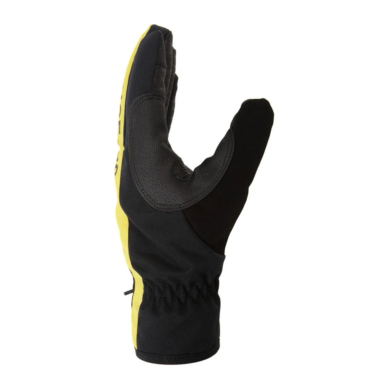Snow DC Salute Black & Yellow Gloves - Winter Sports, Skiing, Snowboarding, and Outdoor Activities