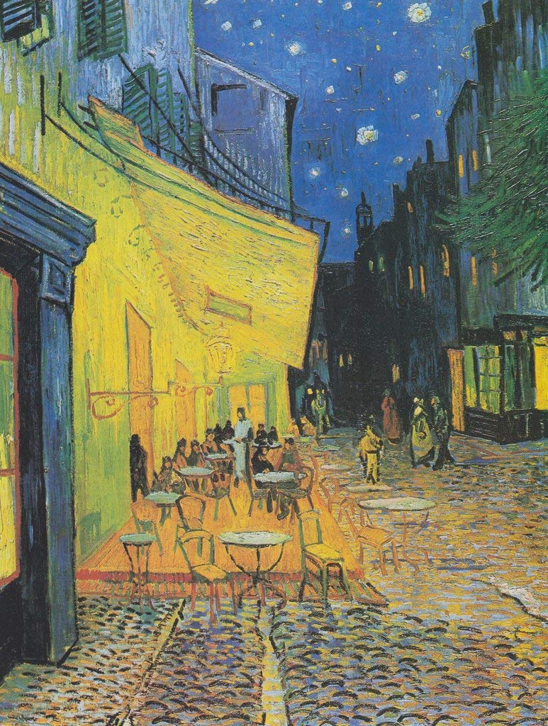 Van Gogh Cafe Terrace Night Puzzle - 427 Unique Pieces for Art Lovers