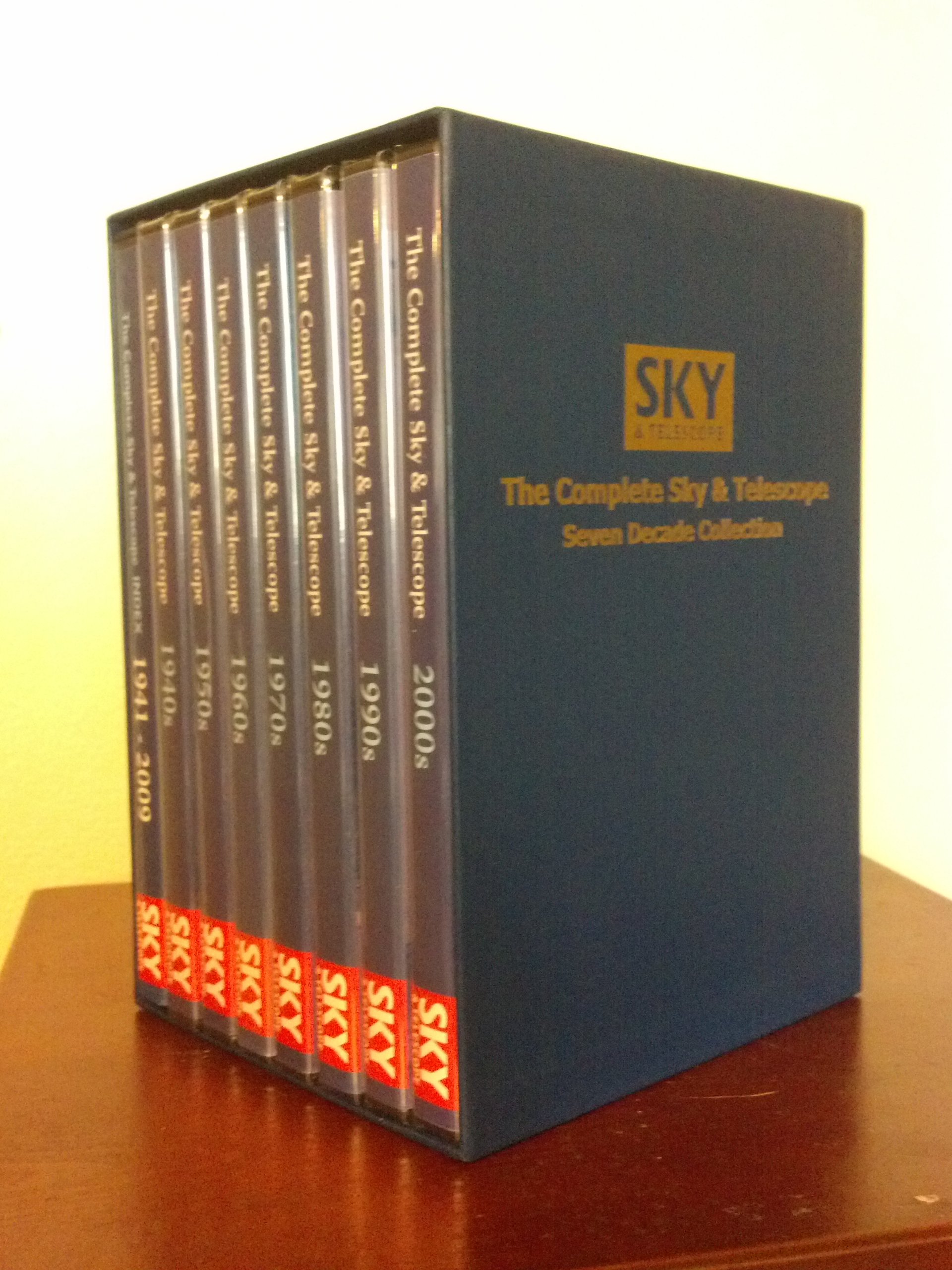 Complete Sky & Telescope Seven Decade Collection - Astronomy Books & Stargazing Guide for Beginners to Advanced Astronomers | Perfect for Backyard Observation, Astrophotography & Space Enthusiasts