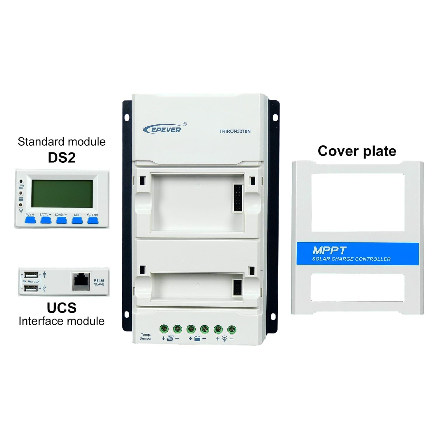 EPEVER 30A MPPT Solar Charge Controller 12V/24V Auto, Max PV 150V Input, 390W/780W Solar Panel Regulator for Sealed/AGM/Gel/Flooded/LiFePO4 Lithium Batteries - Perfect for RV, Marine, Off-Grid & Home Solar Systems