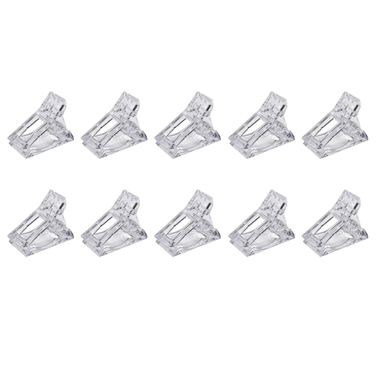 Professional Buffer Nail Sanding Forms - Quick Tips Nail Clips for Finger Extension & Nail Building - Durable Nail Buffer Tool for Acrylic, Gel & Baked Nails - Perfect for Salon & Home Manicures