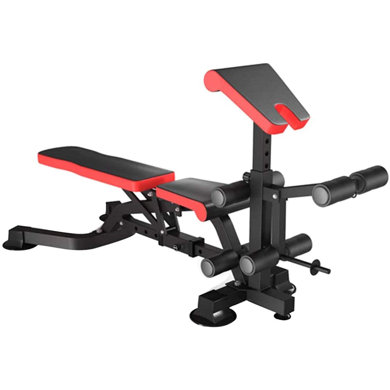 Multi-Functional Fitness Bench for Home Gym - Adjustable Dumbbell Bench Press Board & Sit-Up Equipment for Core Workouts, Strength Training & Indoor Exercise