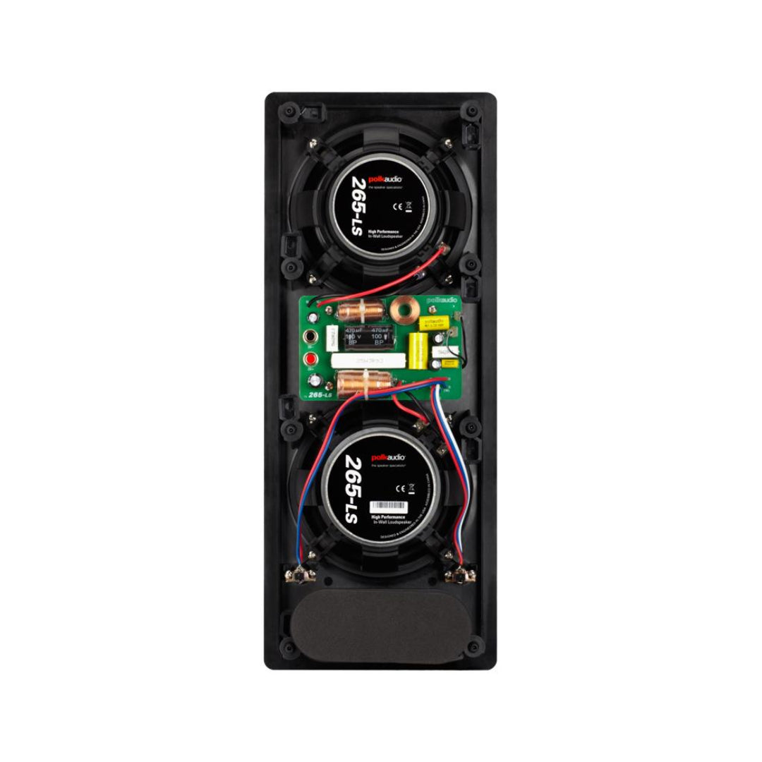 Polk Audio 265 LS Vanishing LS Series In-Wall Speaker with Dual 6.5