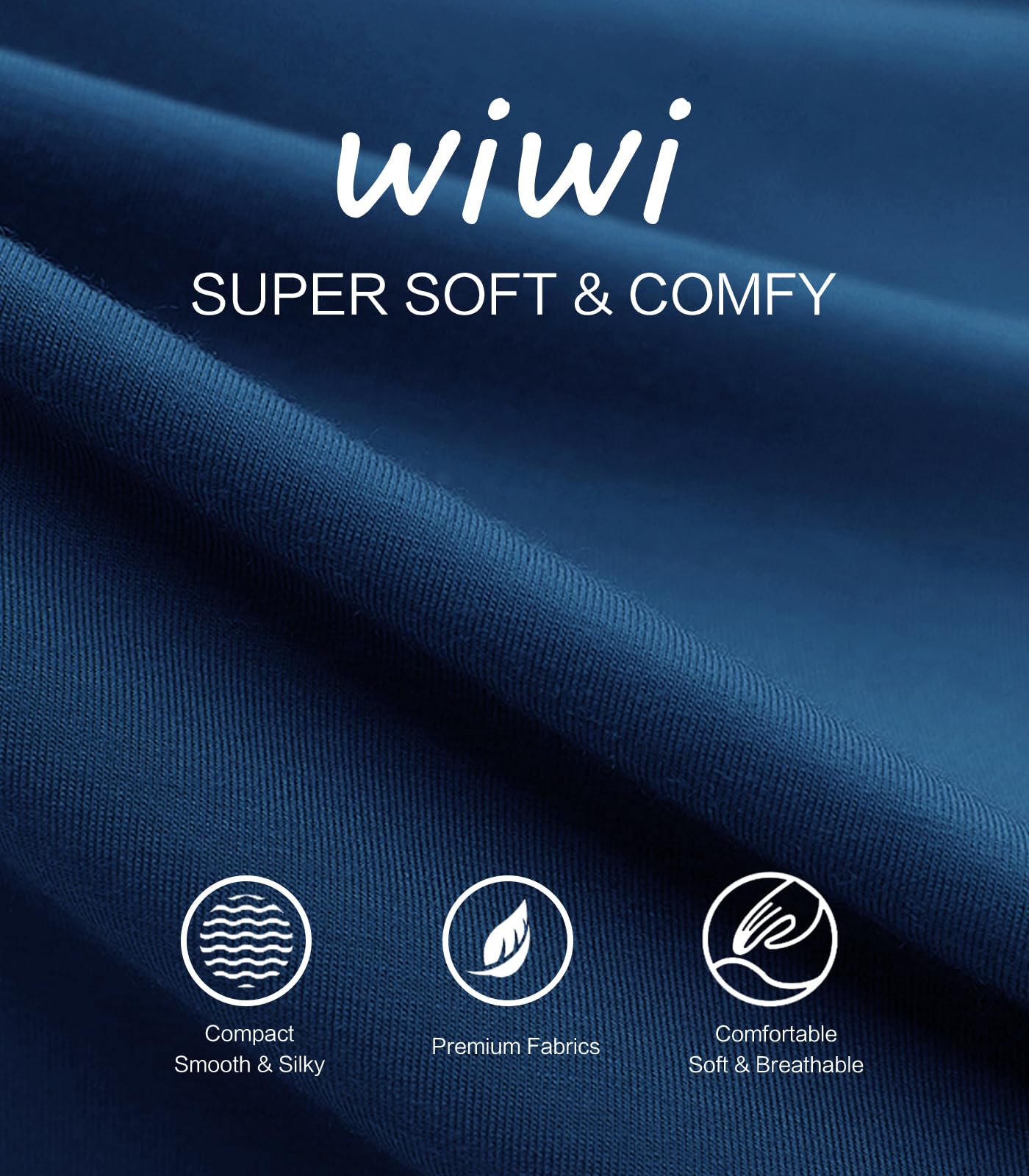 WiWi Bamboo Nightgowns for Women - Soft Long Sleeve Sleep Shirt & Comfy Loungewear - Plus Size S-4X - Perfect for Relaxing at Home, Sleeping & Lounging