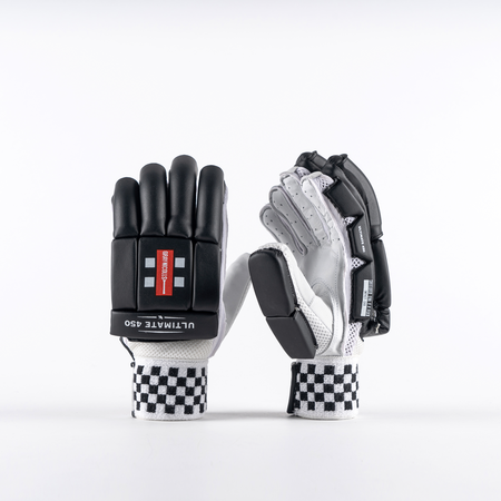 Gray Nicolls Ultimate 450 Cricket Batting Gloves - Premium Leather Protection for Cricket Players | Perfect for Practice & Match Play