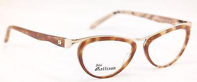 John Galliano Eyeglasses Frame JG5008 053 - Light Brown Gold Metal & Plastic Blend - Italian Designer Eyewear for Men & Women - Perfect for Office, Reading & Fashion Accessories