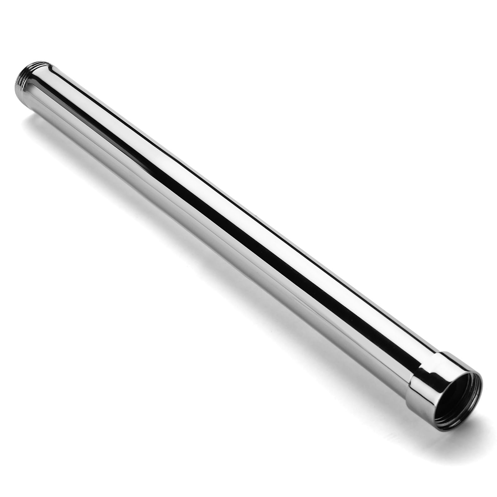 Gotonovo G3/4 Shower Extension Tube - 12 Inch Polished Chrome Shower Extender Bar for Taller Shower Height - Perfect for Outdoor, RV & Bathroom Shower Pipe Extension