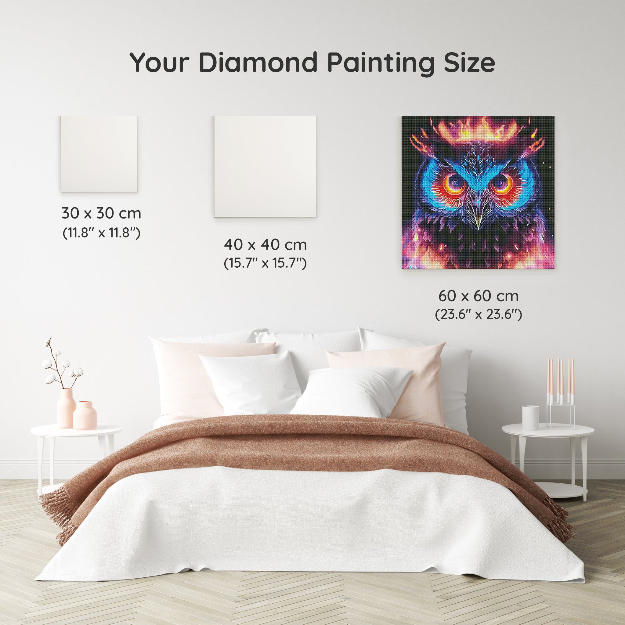 Oh Wise One - Inspirational Wall Art Decor for Home & Office - Perfect for Living Room, Bedroom, or Workspace