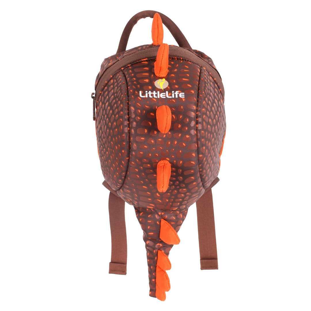 LittleLife Dinosaur Toddler Backpack with Safety Rein - Cute Kids Travel Backpack for Boys & Girls - Perfect for Daycare, Preschool & Family Outings