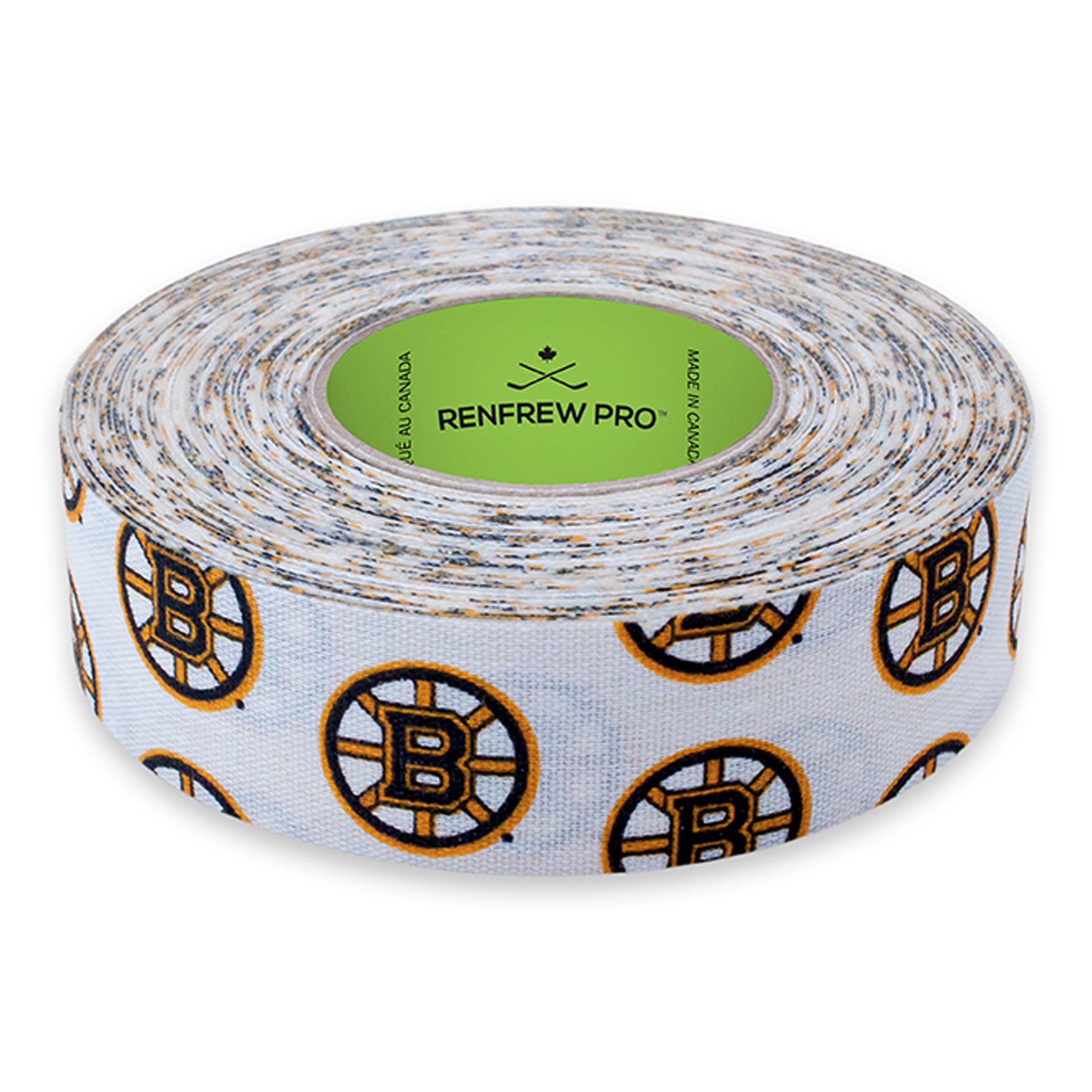 Boston Bruins NHL Hockey Tape - Renfrew Cloth Hockey Stick Grip Tape for Ice Hockey Players - Perfect for Stick Handling, Shooting & Game Performance