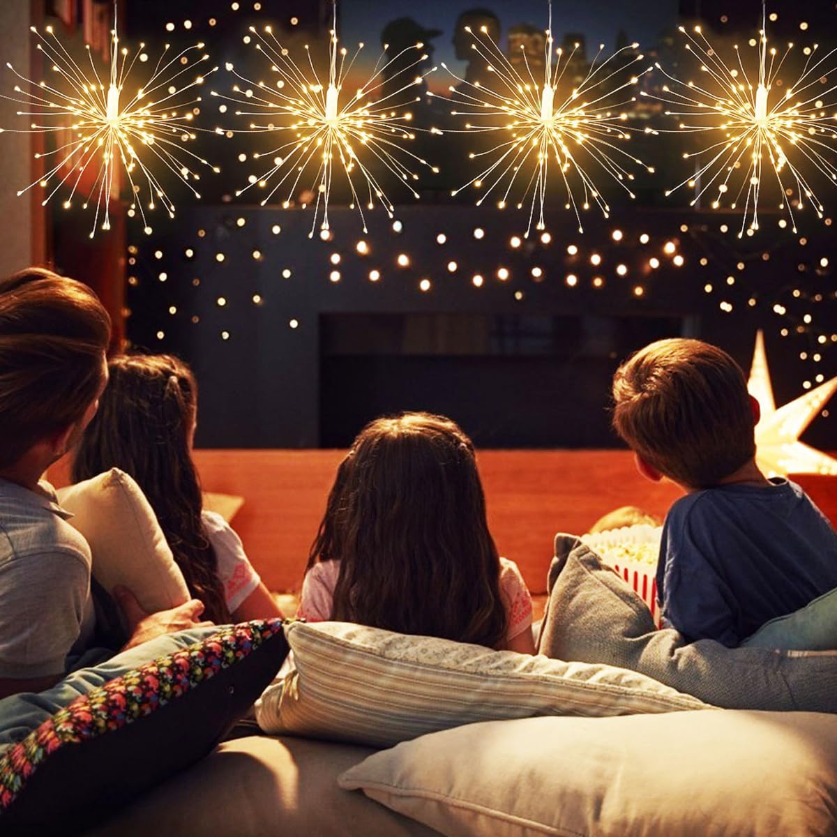 600 LED Copper Wire Fairy Lights - 10 Pack Waterproof Twinkle String Lights with 8 Modes for Christmas Decorations, Birthday Parties, Bedroom, Wedding & Outdoor Patio Lighting - Perfect for Holiday Decor, Garden Parties and Cozy Ambiance