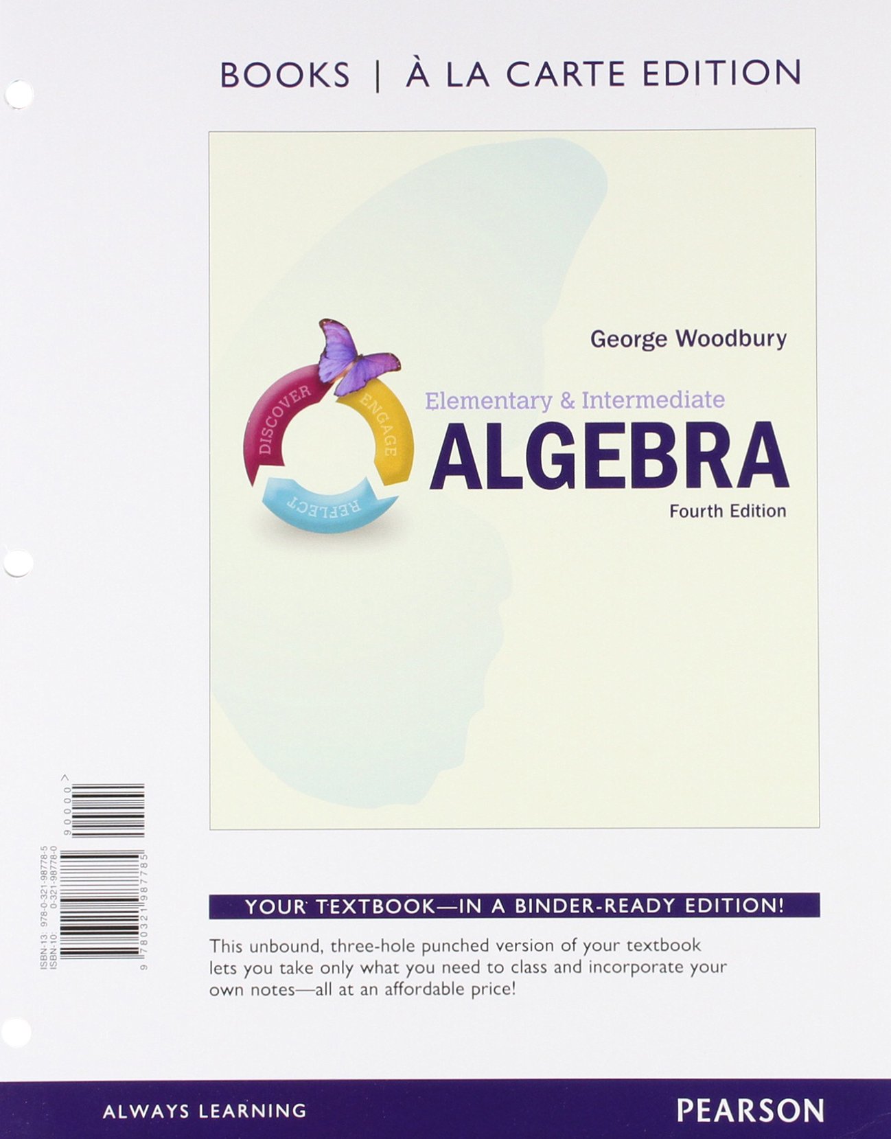 Elementary & Intermediate Algebra Textbook - Books a la Carte Edition | Math Learning Guide for College Students & Self-Study | Perfect for Classroom, Homeschooling & Exam Preparation