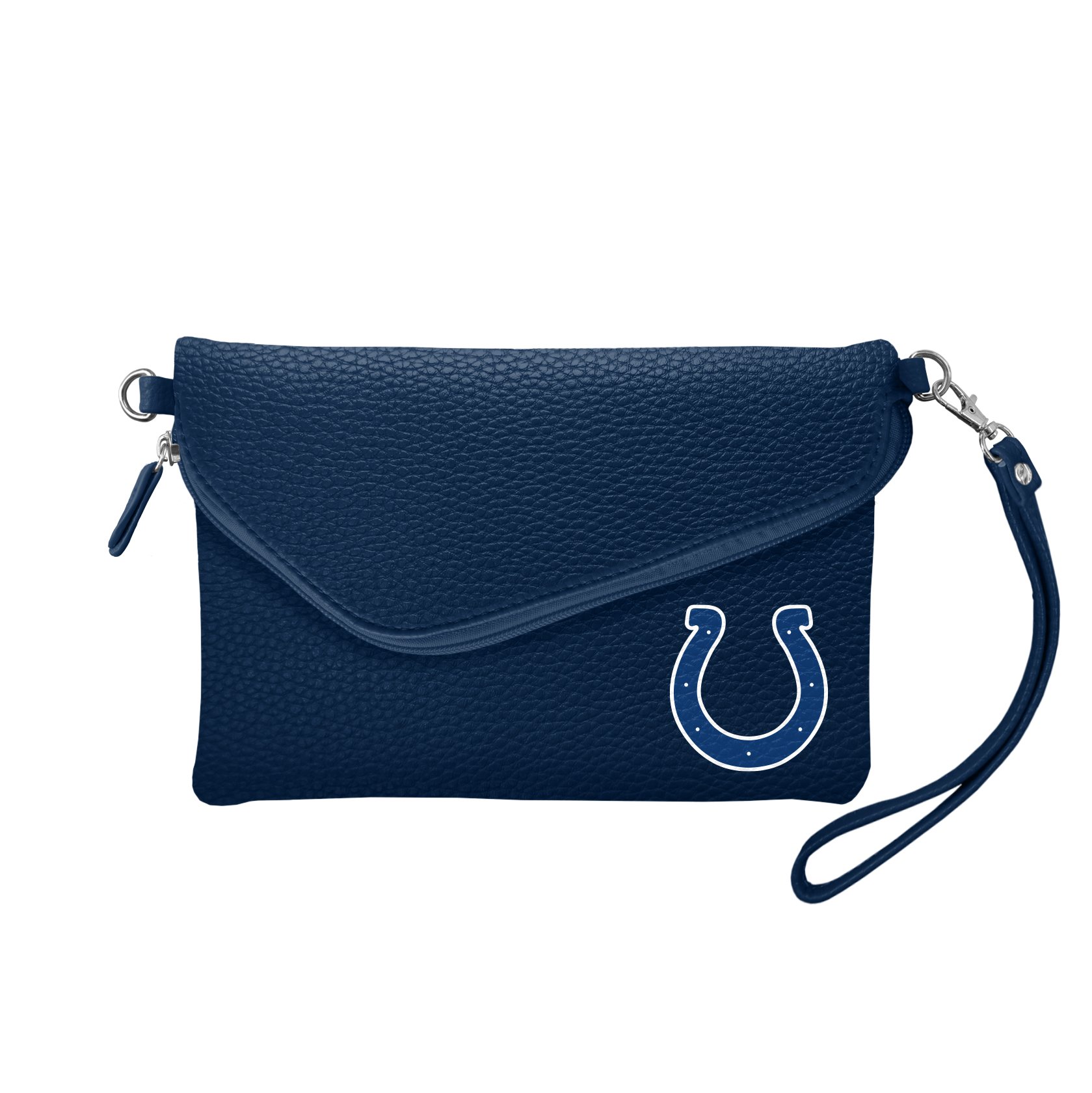 Littlearth NFL Pebble Fold Over Crossbody Purse for Women - Stylish Team Logo Handbag for Football Games, Travel & Daily Use