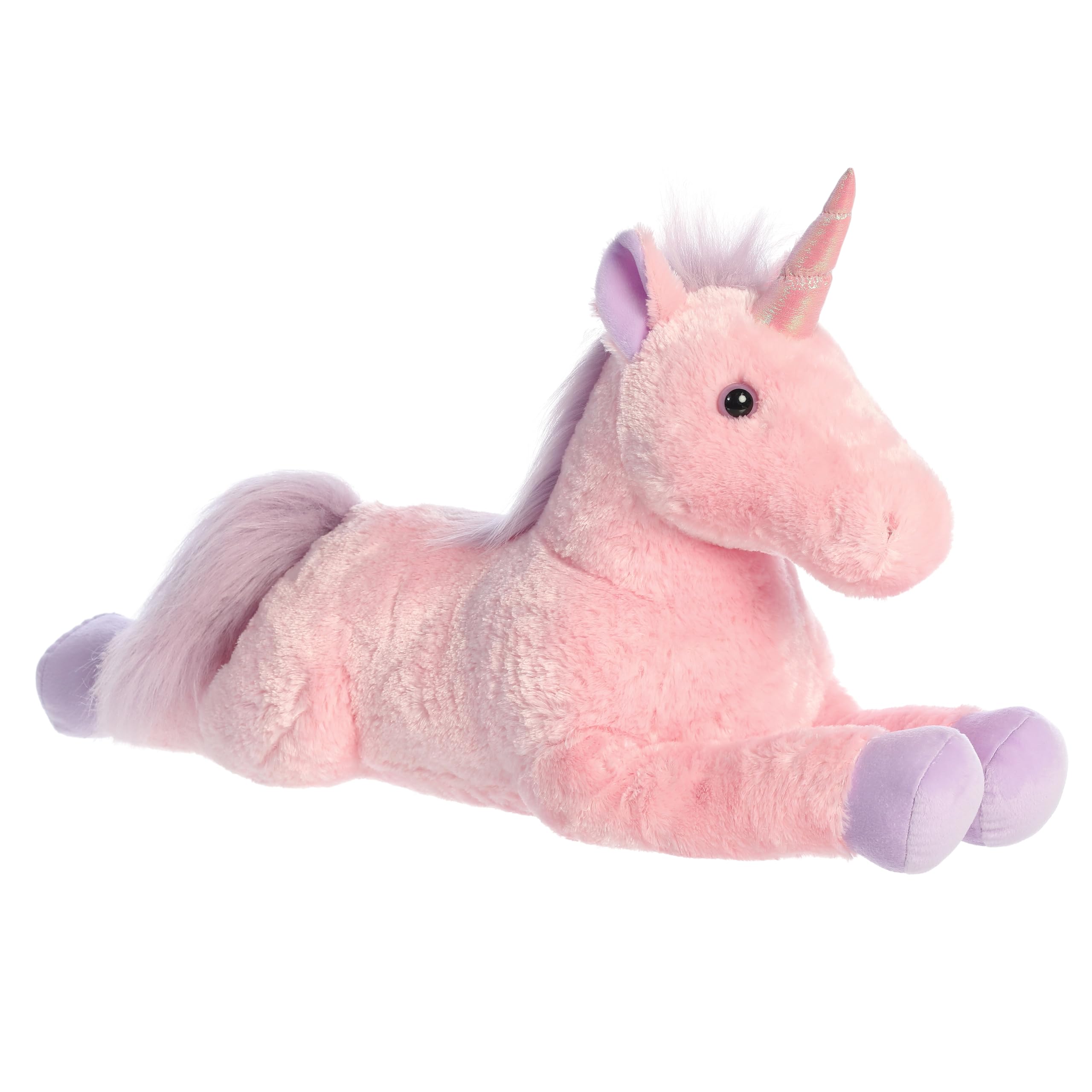Aurora® Adorable Super Flopsie™ Celestia™ 27-inch Pink Stuffed Animal Plush Toy - Soft & Cuddly Timeless Companion for Kids, Gift Idea for Birthdays & Holidays - Perfect for Bedtime Snuggles, Nursery Decor, and Playtime Comfort