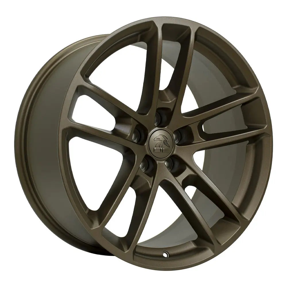 20 Inch Bronze Alloy Wheel Replacement for Dodge Challenger | DG23 Replica Rim 20x9 | Perfect for Performance Upgrades & Custom Car Styling
