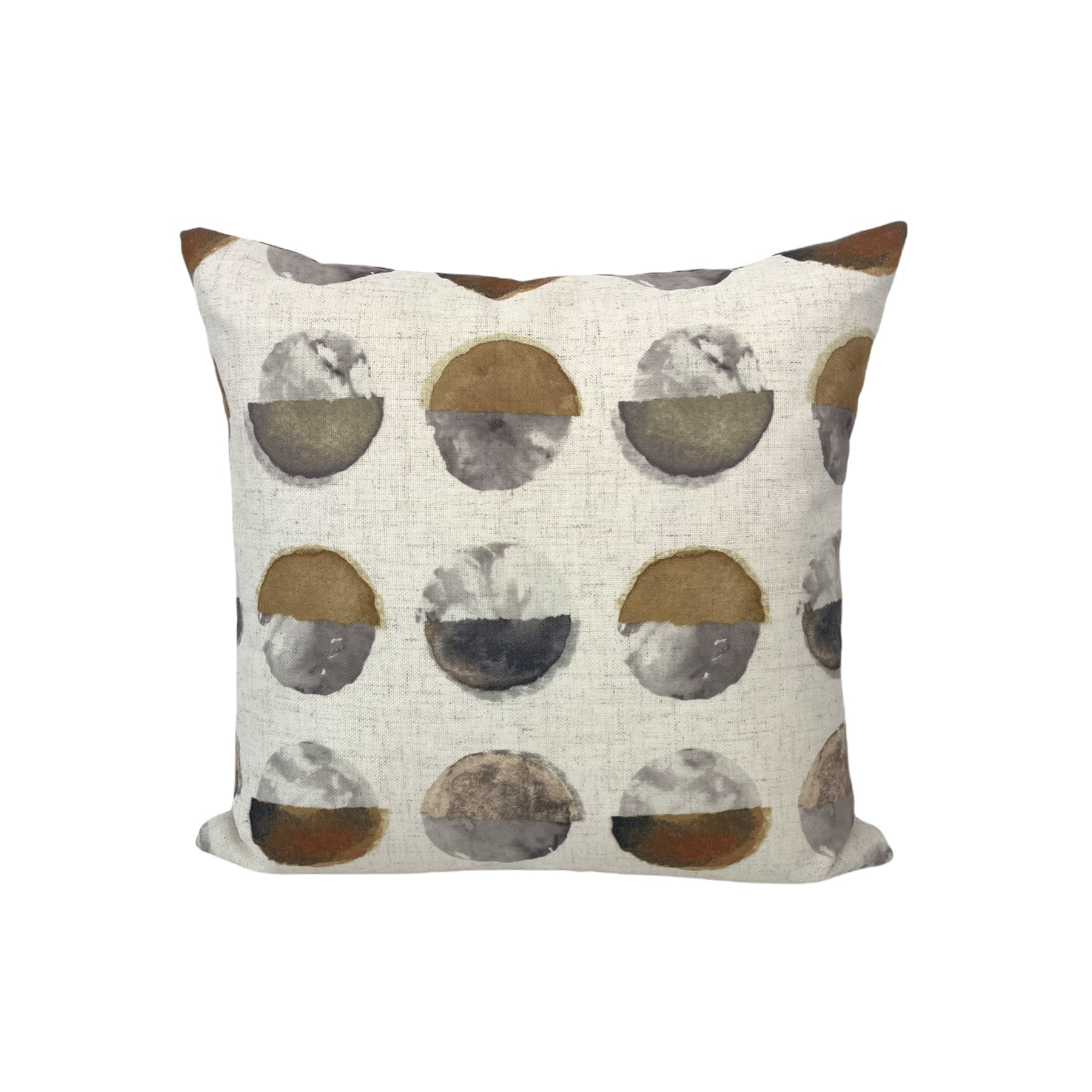 Solana Mineral Throw Pillow 17x17 Inches - Soft Decorative Square Cushion Cover for Sofa, Bed, Living Room - Modern Home Decor Accent Pillow