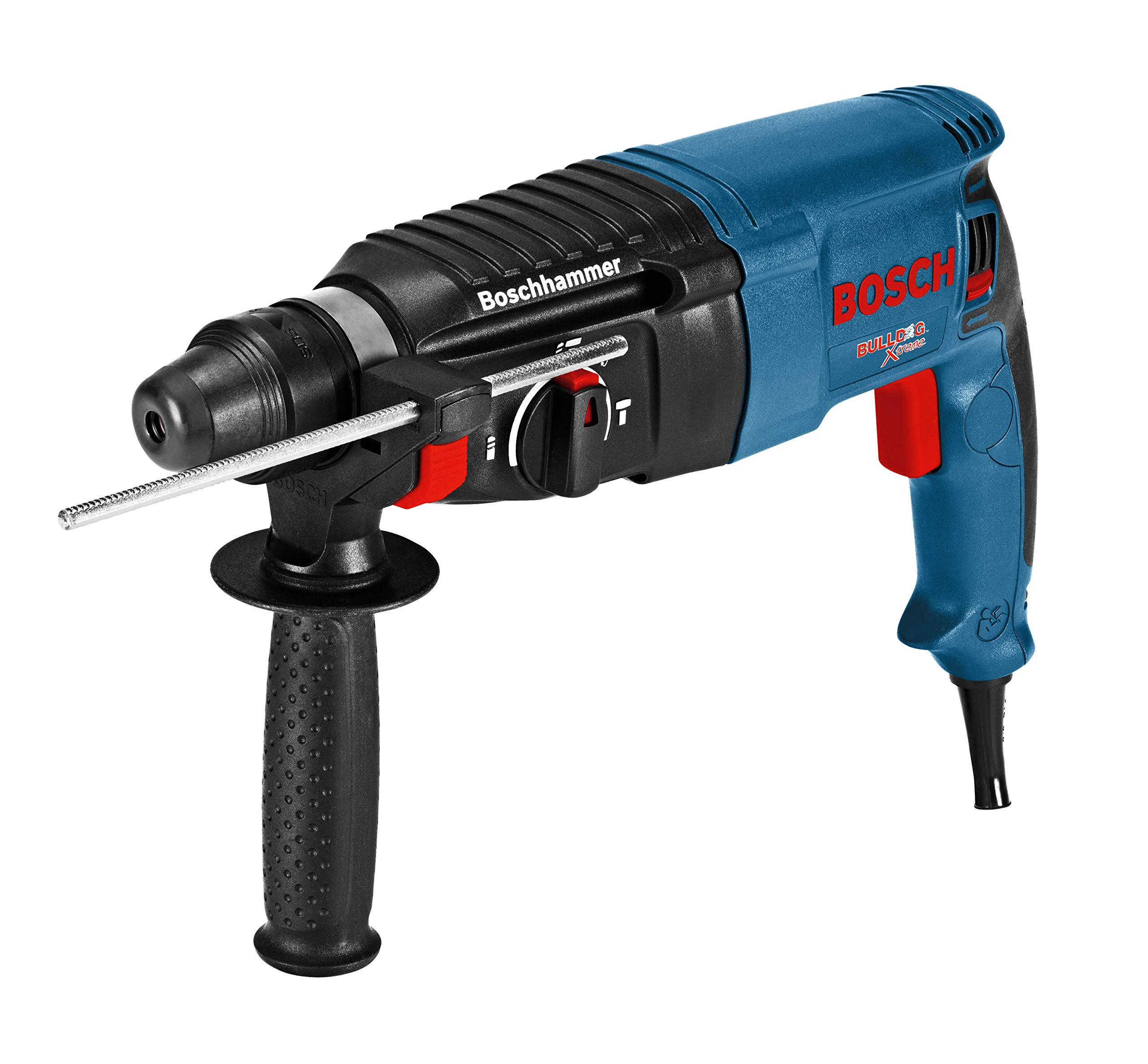 Bosch GBH2-26 1-Inch SDS-Plus Bulldog Xtreme Rotary Hammer Drill - Powerful Concrete Drilling for Construction, Demolition & Masonry Work