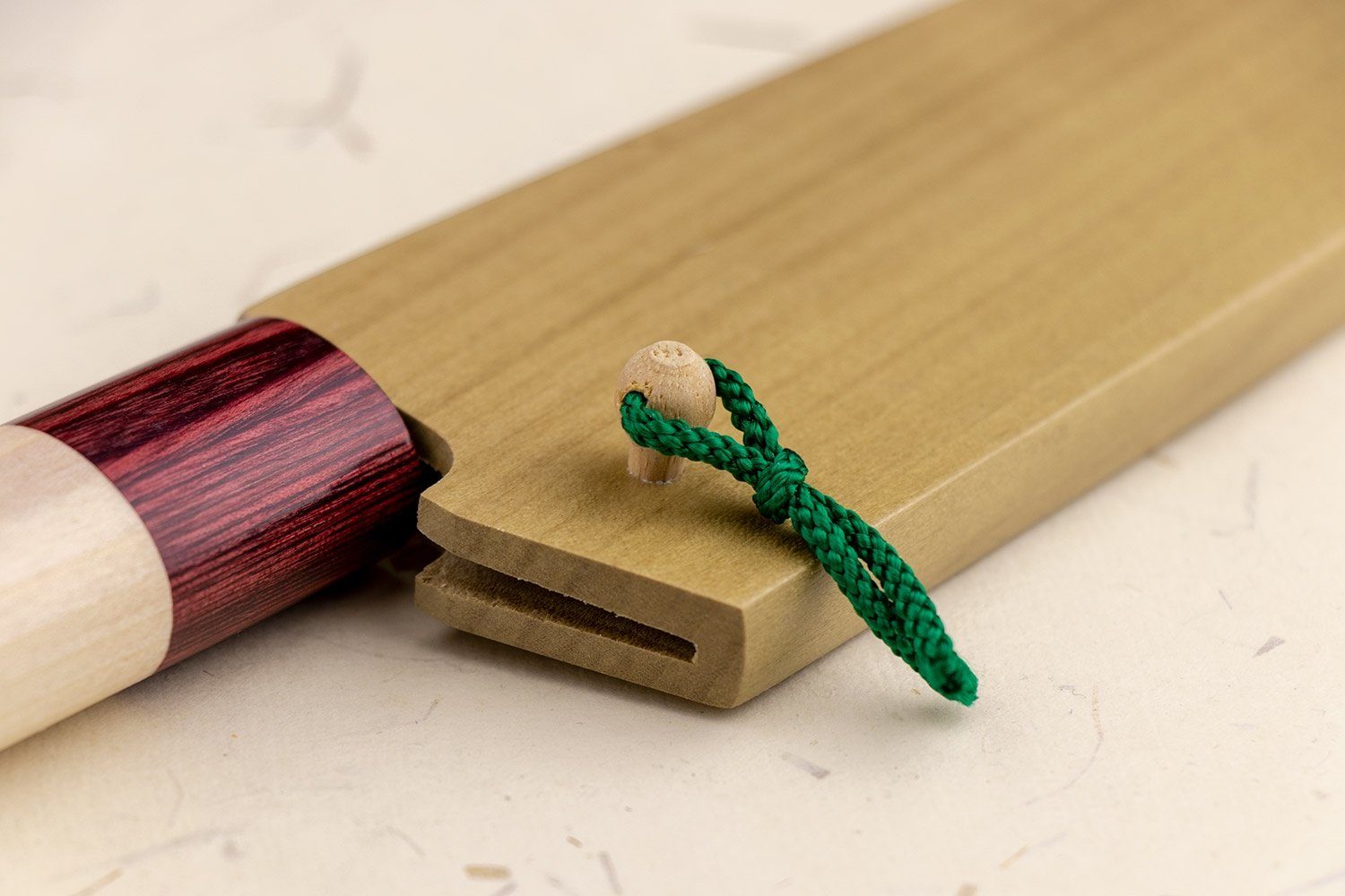Premium Japanese Saya Knife Sheath for Gyuto 240mm - Handcrafted Wooden Blade Cover for Protection & Storage - Perfect for Chefs, Home Cooks & Kitchen Enthusiasts