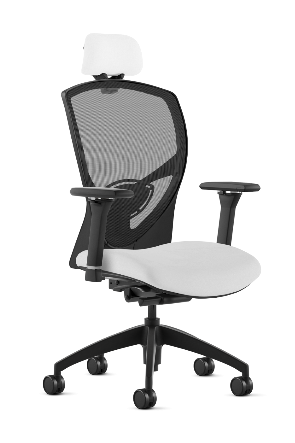 9 to 5 Theory 2180 High Back Ergonomic Office Chair with Adjustable Headrest & Seat Slider - Comfortable Task Chair for Long Hours Computer Work, Home Office & Gaming Setup