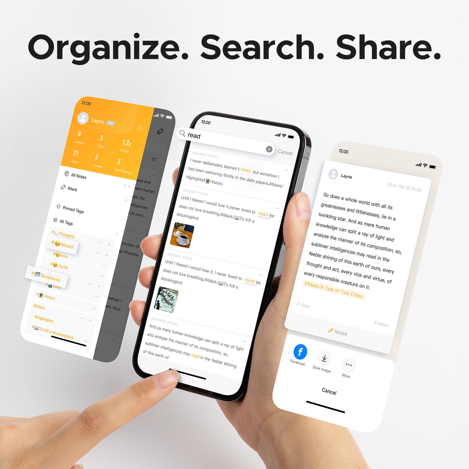 VYU iMark Reading Pen - Digital Highlighter & Book Marker for Reading & Annotation - Real-Time Sync to Digitize, Store & Share Notes - Perfect Gift for Students & Book Lovers - Ideal for Study Sessions, Research & Book Clubs