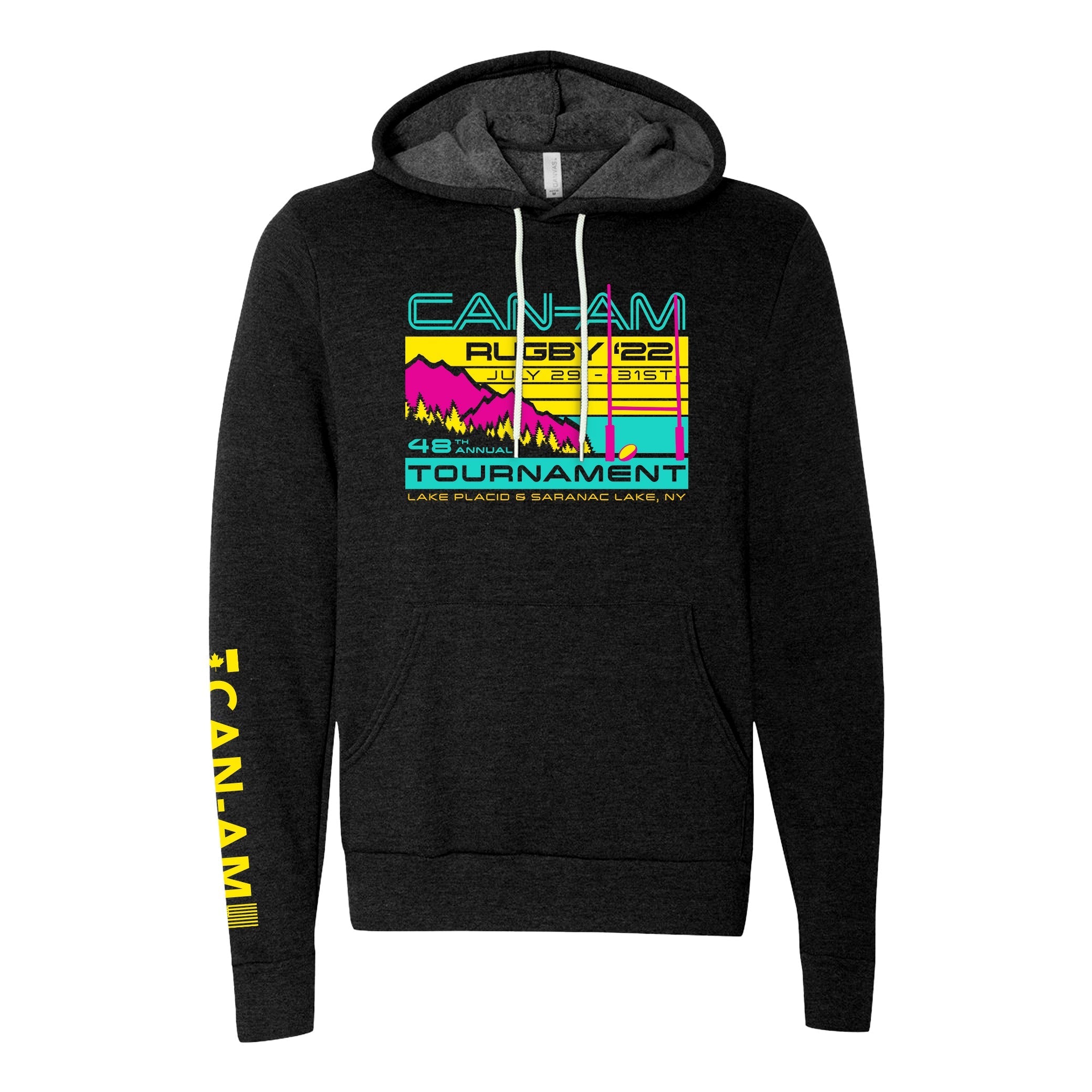 Can Am 2022 Tournament Hoodie - Men's & Women's Pullover Sweatshirt - Comfortable Athletic Wear for Golf, Sports & Casual Outfits