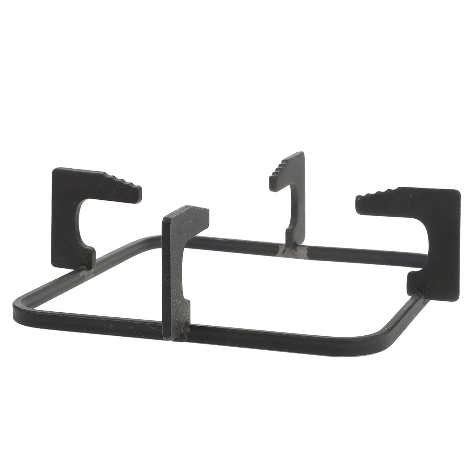 1pc Heavy Duty Cast Iron Gas Stove Bracket - Fire Stove Stand, Burner Rack & Stove Holder for Outdoor Camping, BBQ & Kitchen Use