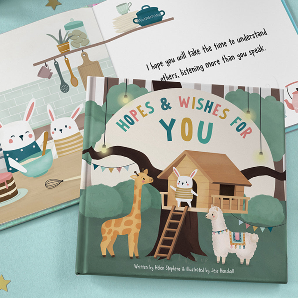 Hopes & Wishes For You - Inspirational Gift Book for Friends, Family & Loved Ones | Perfect for Birthdays, Graduations & Special Occasions