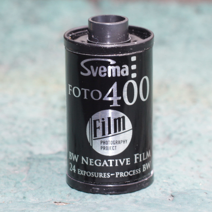Svema Foto 400 35mm Black & White Film Roll - 400 ISO for Classic Film Photography, Street & Portrait Shooting