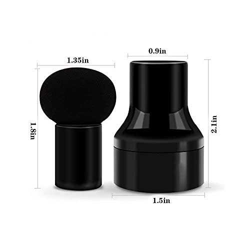 Fameza 3-Piece Mushroom Makeup Sponge Set - Latex-Free Cosmetic Blender Puff for Flawless Foundation & Concealer Application - Perfect for Daily Makeup, Travel & Professional Use