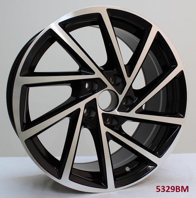 17'' Alloy Wheels for VW Passat S SE SEL 2006-2023 | 5x112 Bolt Pattern | 17x7.5 Silver Rims | Perfect for City Driving & Road Trips