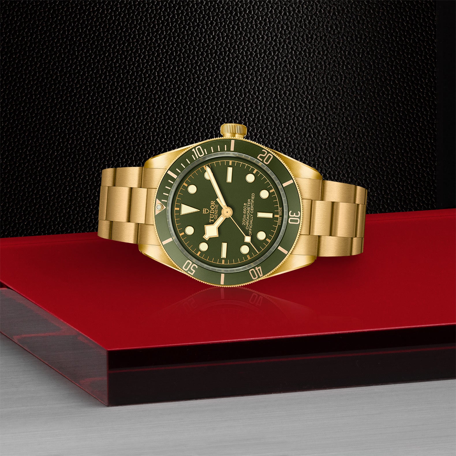 Luxury Tudor Black Bay 58 18K Gold Men's Watch - Premium Swiss Automatic Diver for Business, Travel & Special Occasions