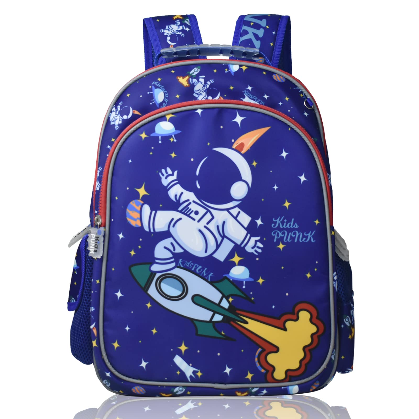 Cool Astronaut Backpack for Boys - 16 Inch School Backpack for Space Lovers | Perfect for Preschool & Elementary Kids