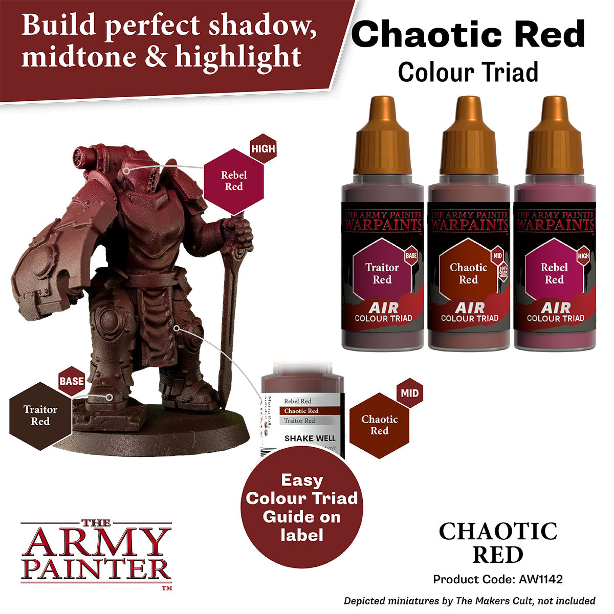 Warpaints Air: Chaotic Red - Premium Matte Lipstick for Long-Lasting Wear | Perfect for Parties, Date Nights & Special Occasions