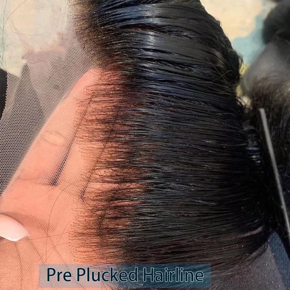 13x6 HD Transparent Lace Frontal Bob Wig - 8 Inch Short Loose Deep Wave Brazilian Remy Human Hair - Pre Plucked Natural Color for Women | Perfect for Daily Wear, Cosplay & Special Occasions