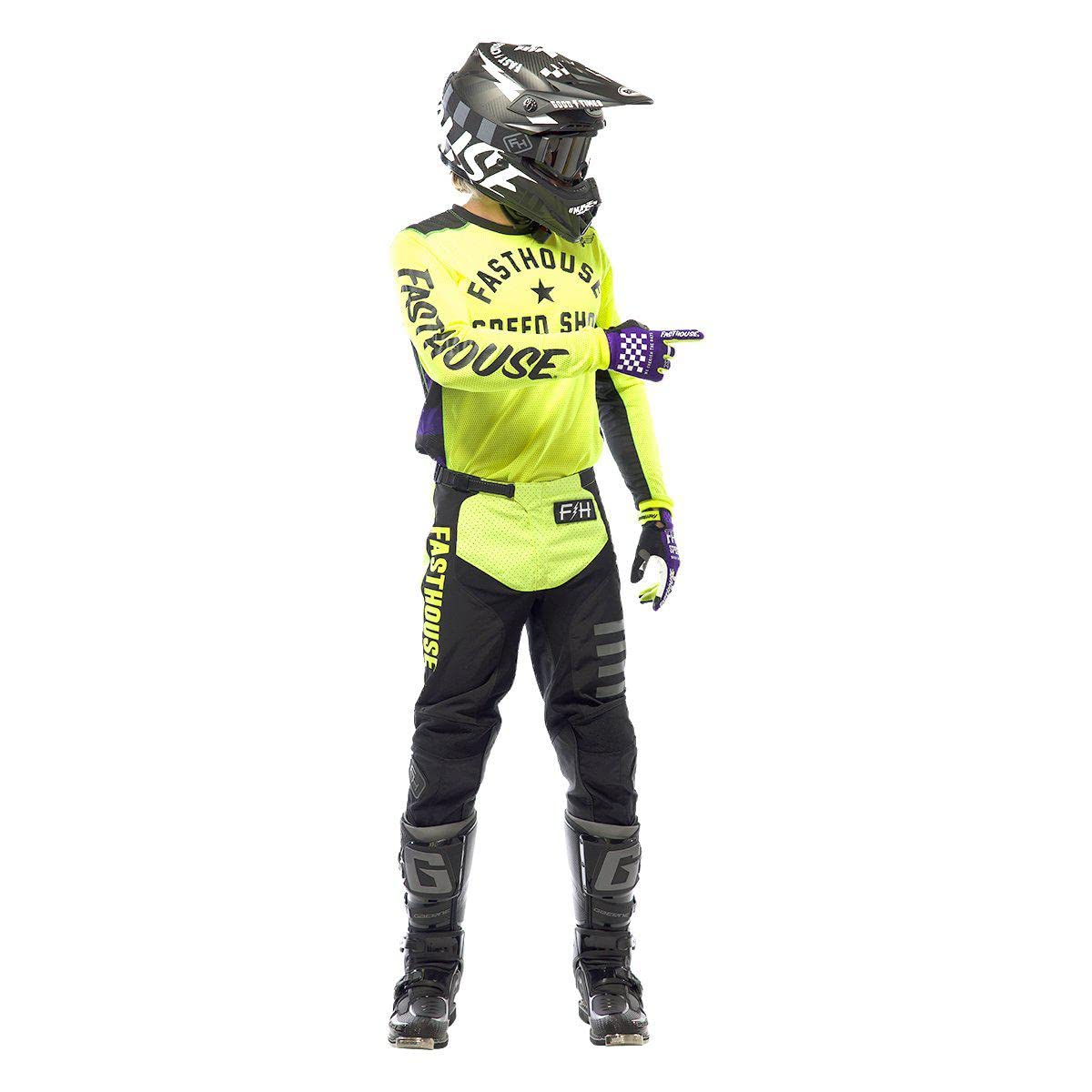 Fasthouse Originals Air Cooled Jersey - Breathable & Lightweight Motorcycle Riding Shirt for Men & Women - Perfect for Motocross, Dirt Biking & Off-Road Adventures