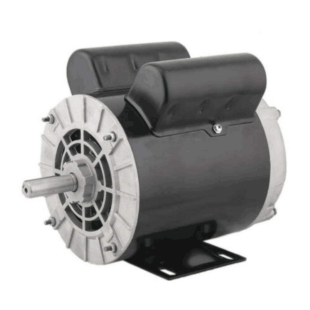 2 HP SPL 56 Frame Single Phase Air Compressor Electric Motor - 120/240V 3450 RPM for Table Saw & Woodworking Tools | Perfect for DIY Projects & Professional Workshops