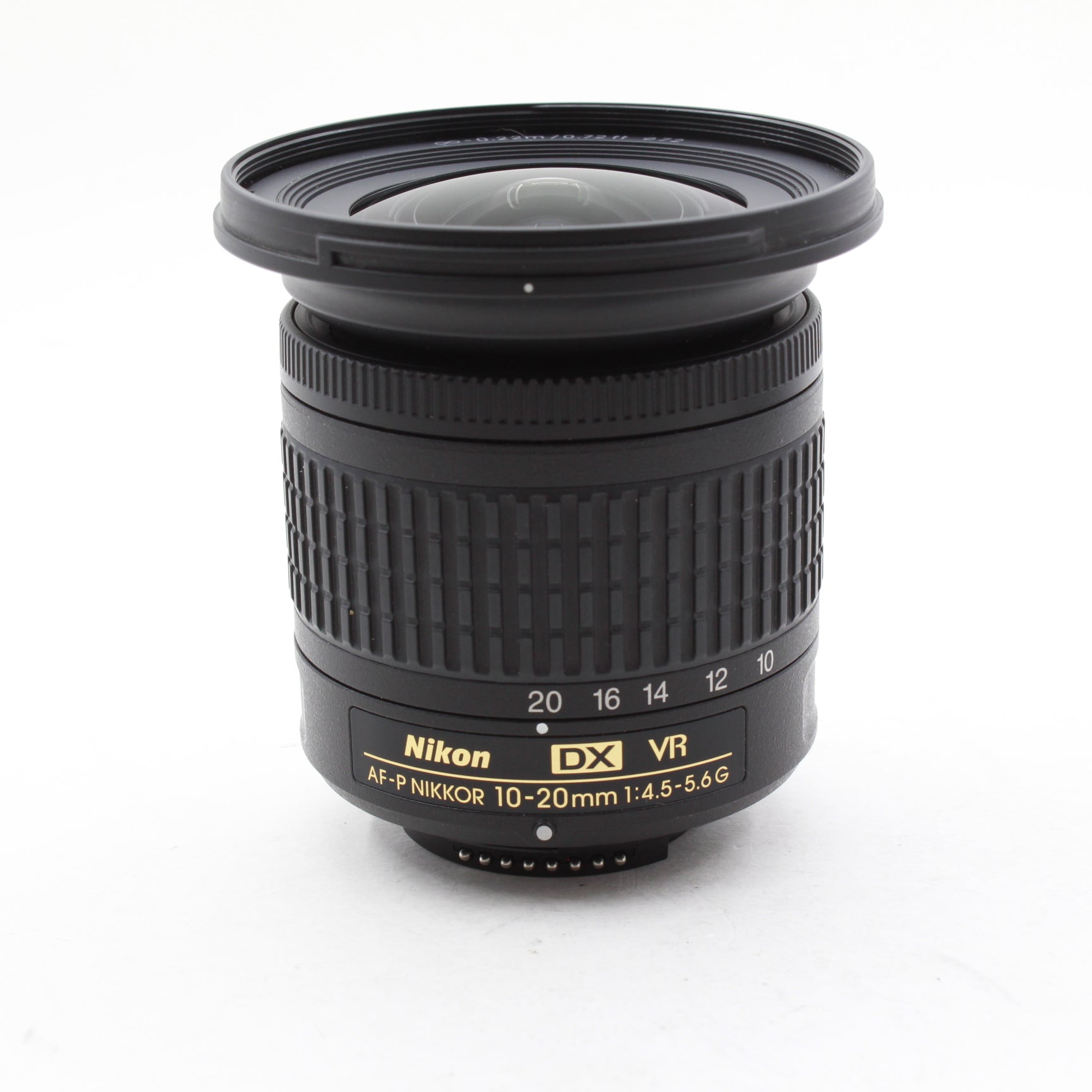 Used Nikon AF-P DX NIKKOR 10-20mm f/4.5-5.6G VR Lens for DSLR Cameras - Perfect for Landscape, Travel & Vlogging Photography