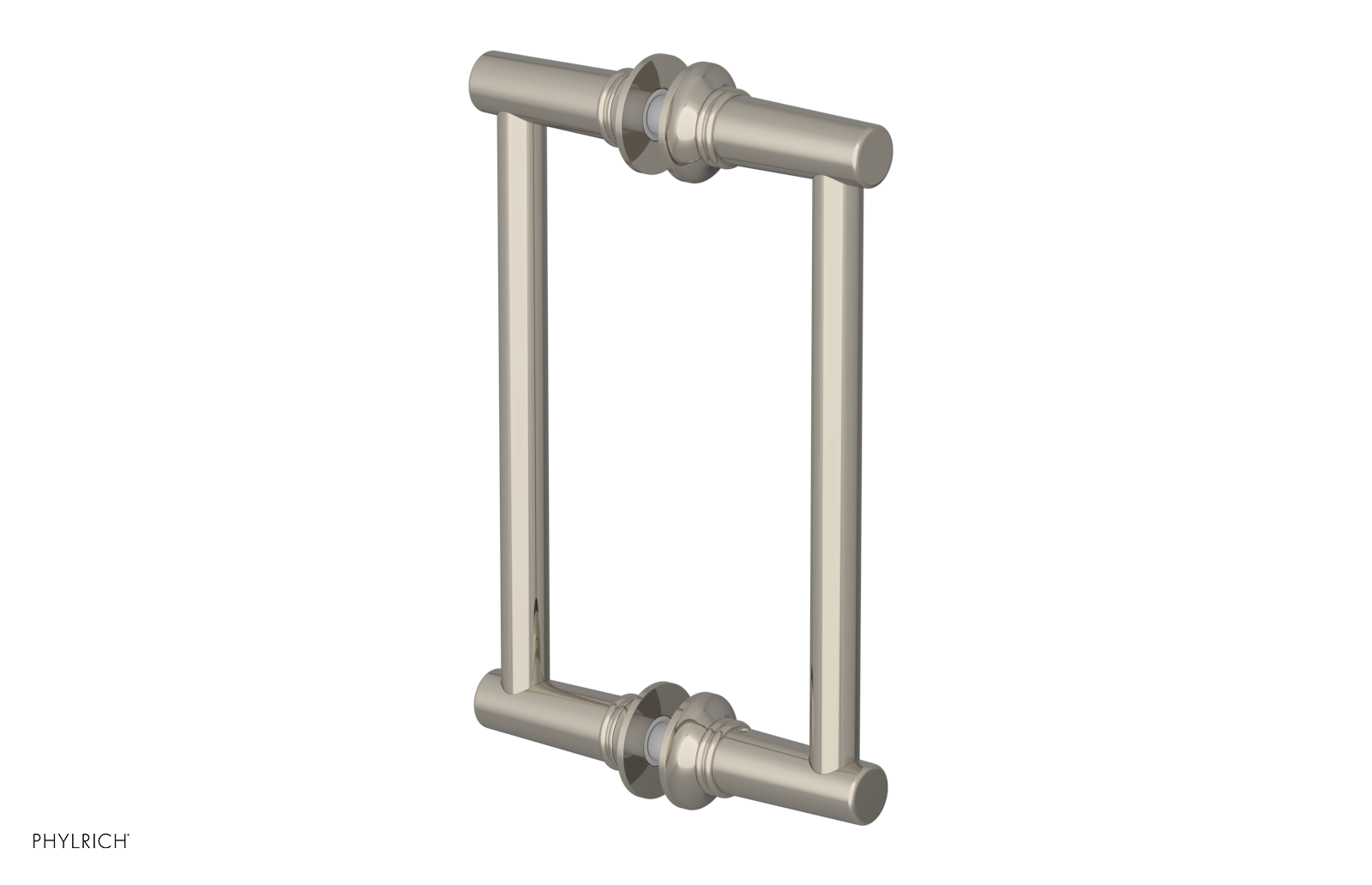 Hex Modern 8 Double Sided Shower Pull 501 93 08 - Premium Bathroom Hardware for Shower Doors & Glass Enclosures - Perfect for Home Renovation & Spa Style Bathrooms
