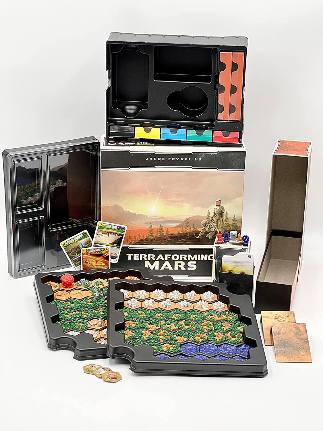 Terraforming Mars Big Box by Stronghold Games - Premium Storage Solution for Board Game Expansion & Accessories | Perfect for Game Nights & Collector's Display