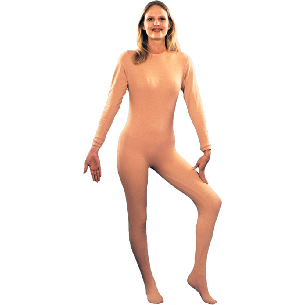 Nude Seamless Bodysuit for Women - Small Size | Comfortable Stretchy Shapewear for Everyday Wear & Layering
